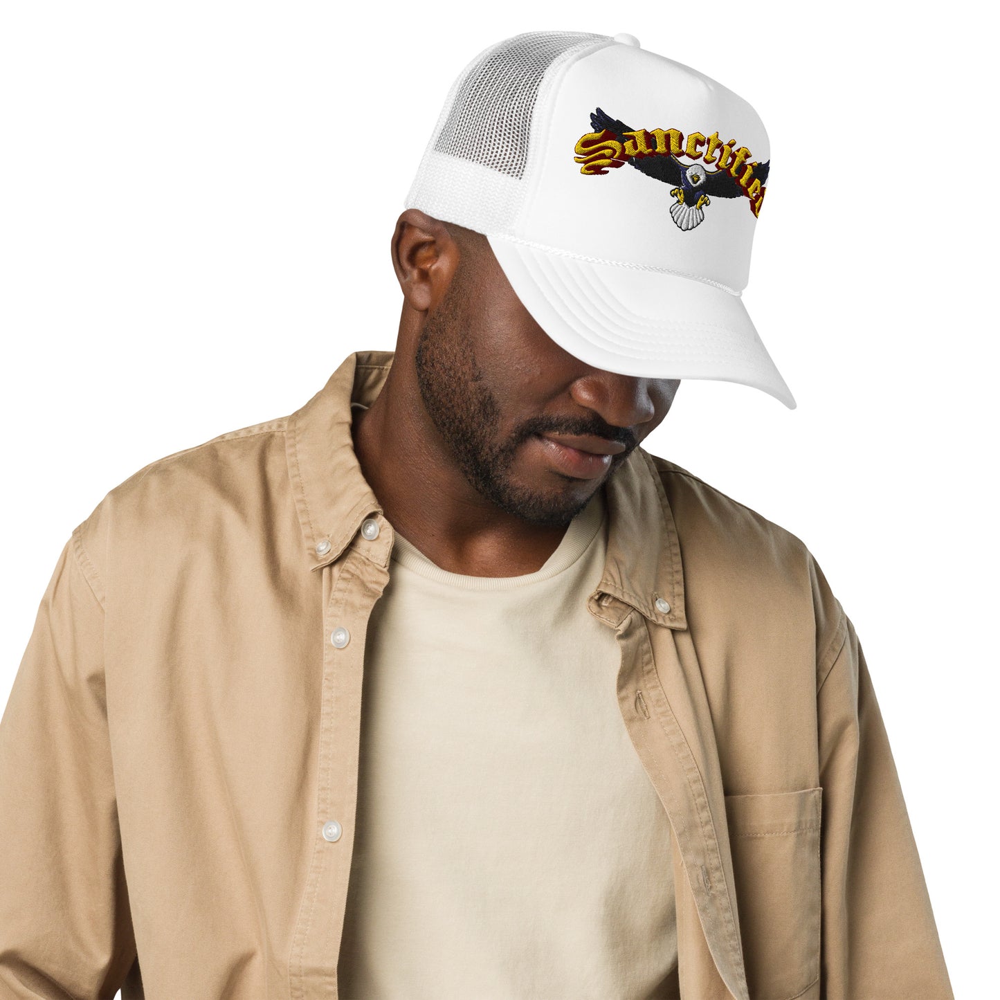 SANCTIFIED- Foam trucker hat