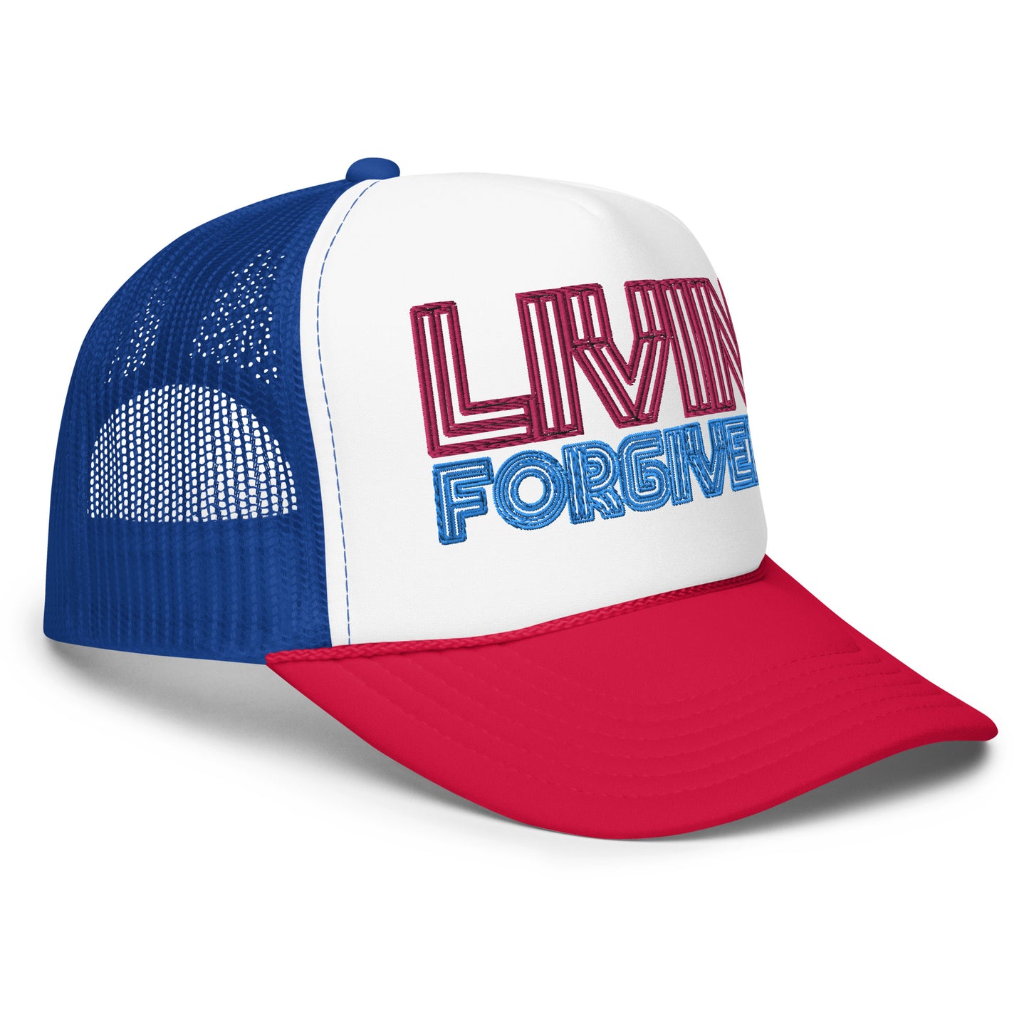 LIVIN FORGIVEN- Foam trucker hat