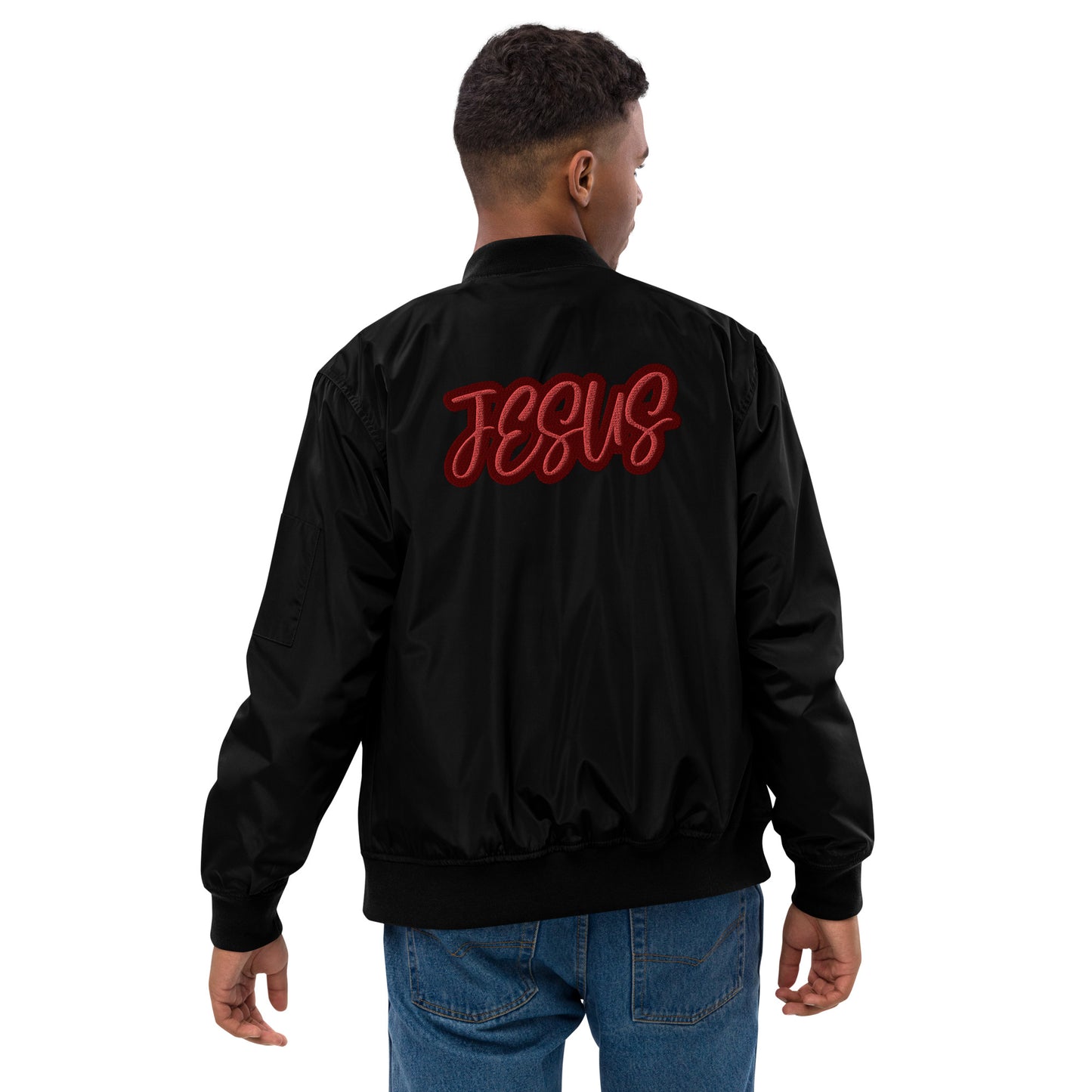 Premium recycled bomber jacket