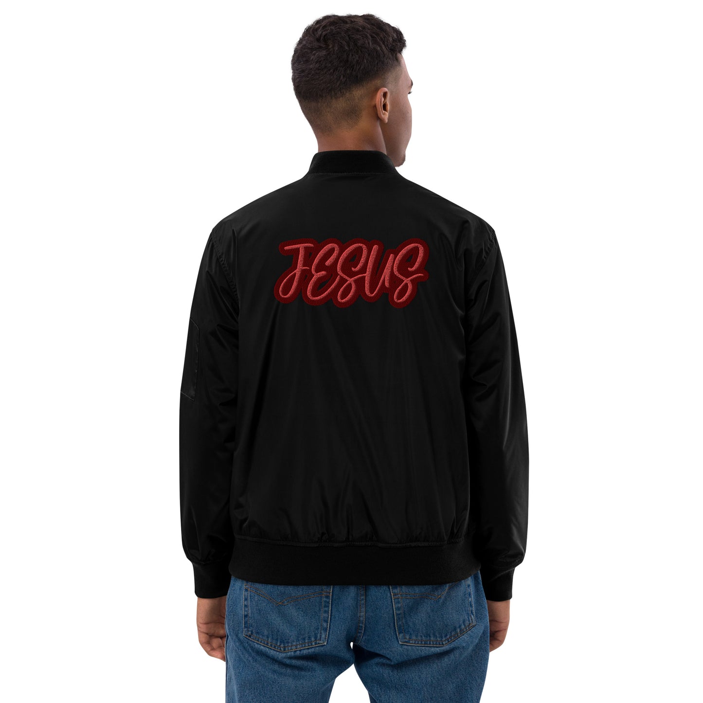 Premium recycled bomber jacket