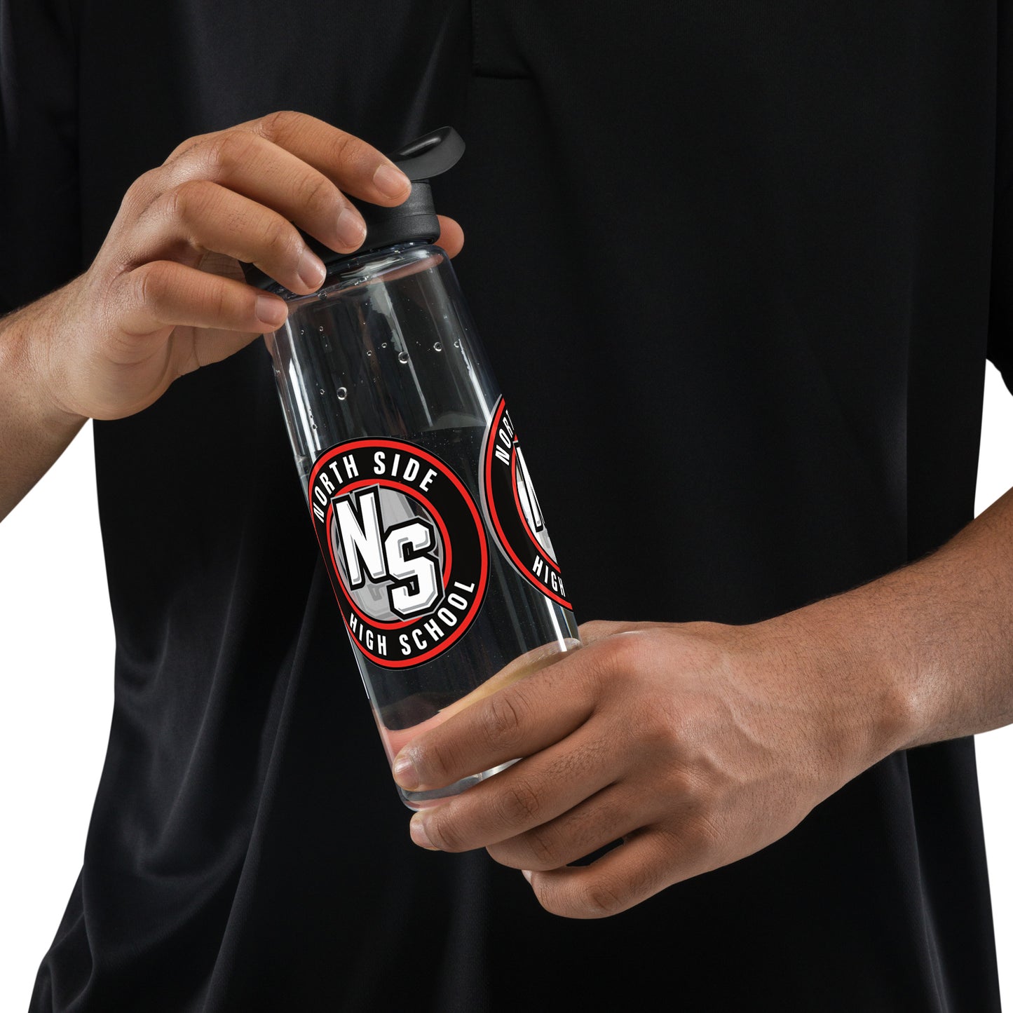 North Side H.S. Sports water bottle