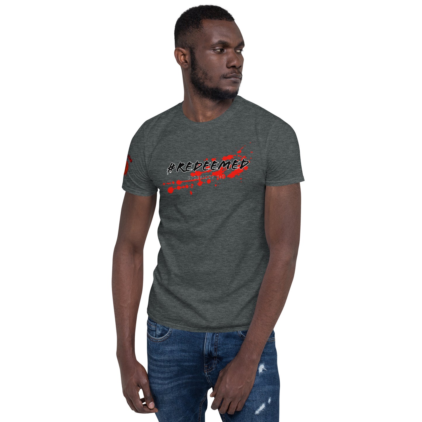 #REDEEMED- Short-Sleeve Unisex T-Shirt