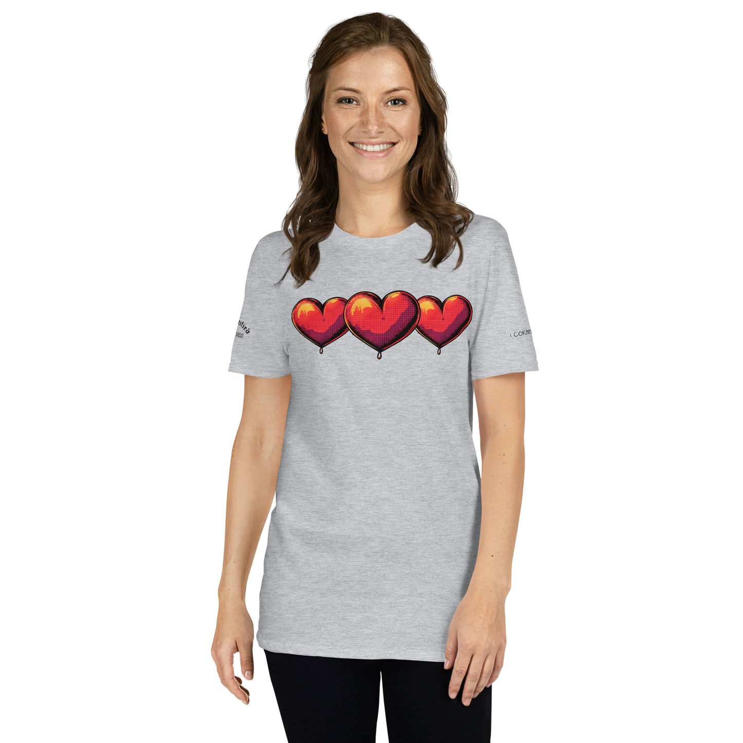 LOVE NEVER FAILS- Short-Sleeve Unisex T-Shirt