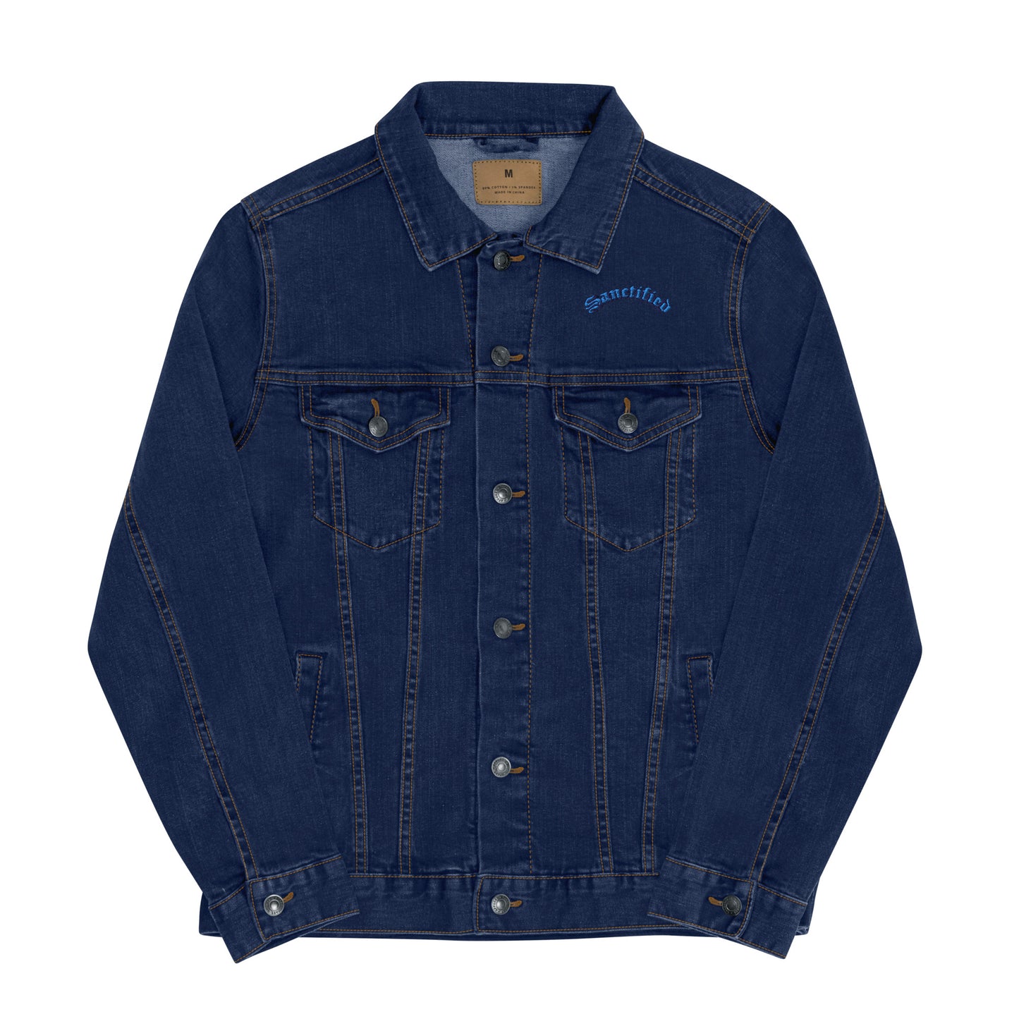 Jesus Reigns- denim jacket