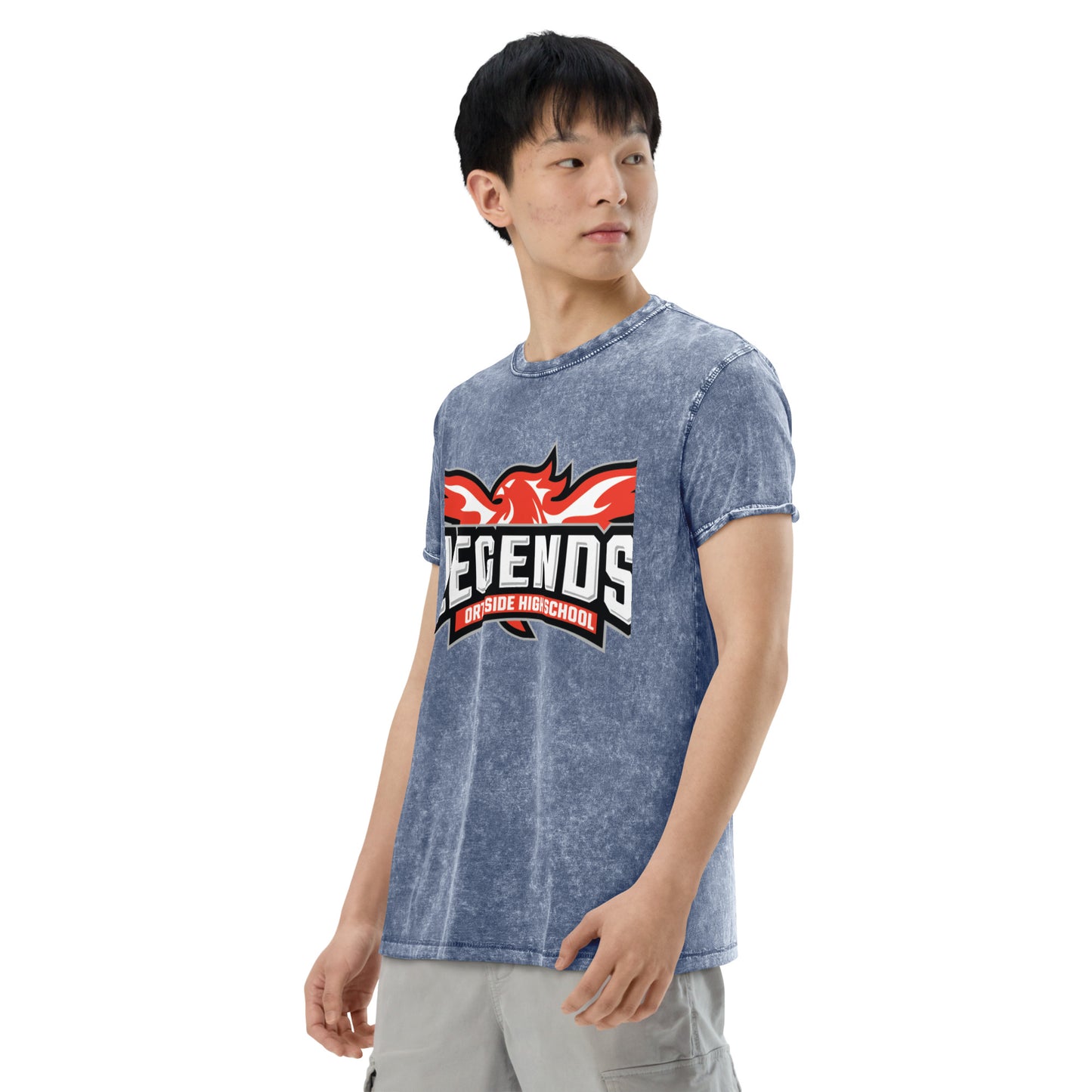 North Side H.S. Denim T-Shirt