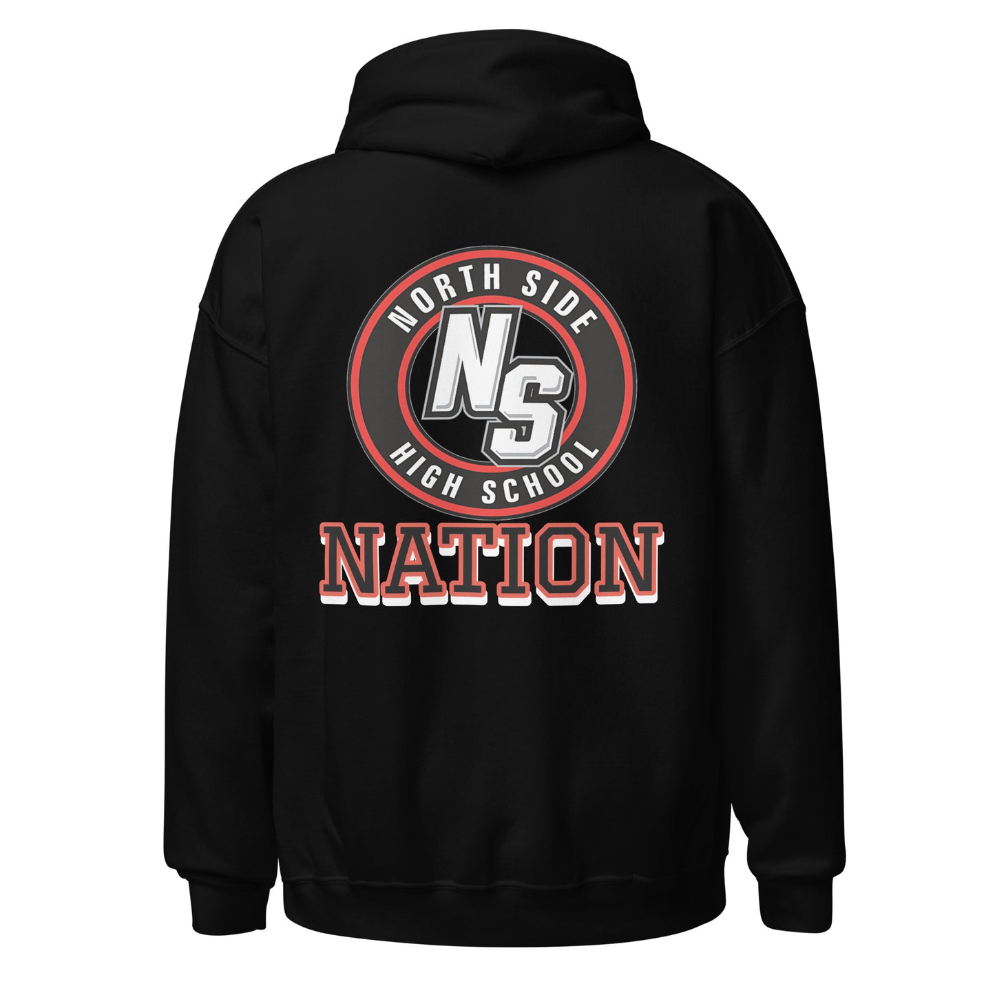 North Side H.S. Embroidered Front  Unisex Hoodie