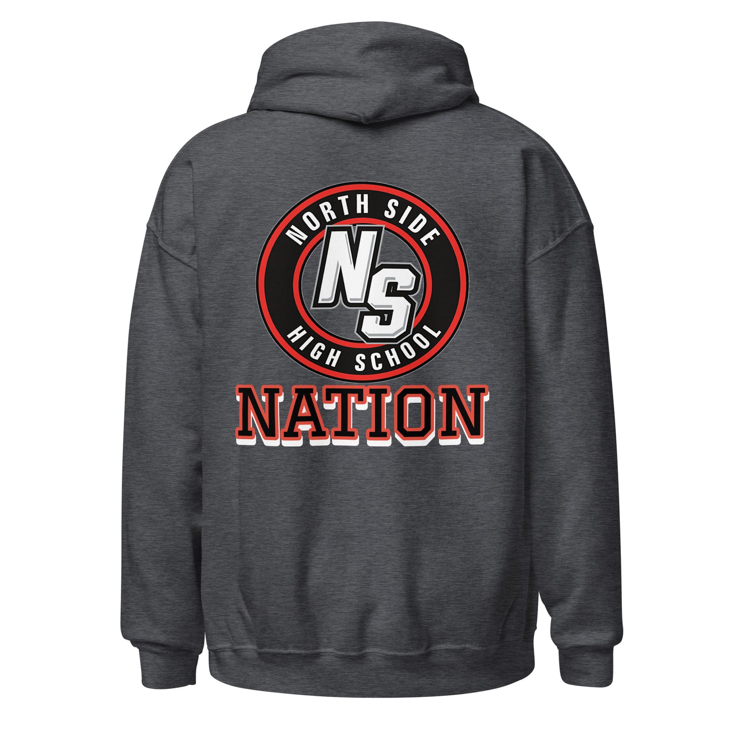 North Side H.S. Embroidered Front  Unisex Hoodie