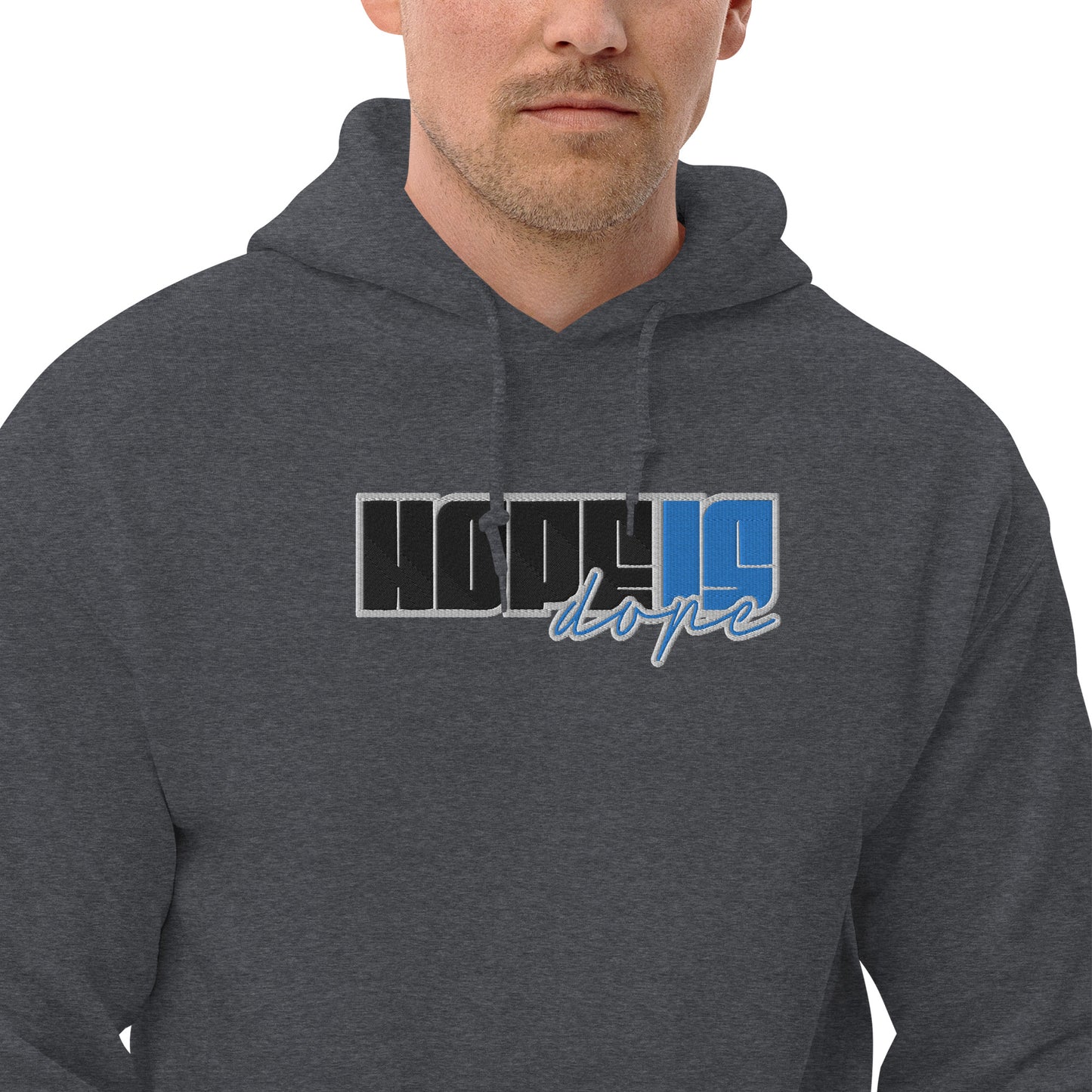 Hope is Dope- Embroidered Front Unisex Hoodie