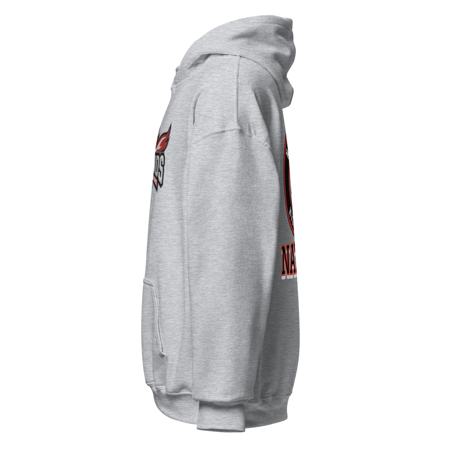 North Side H.S. Embroidered Front  Unisex Hoodie