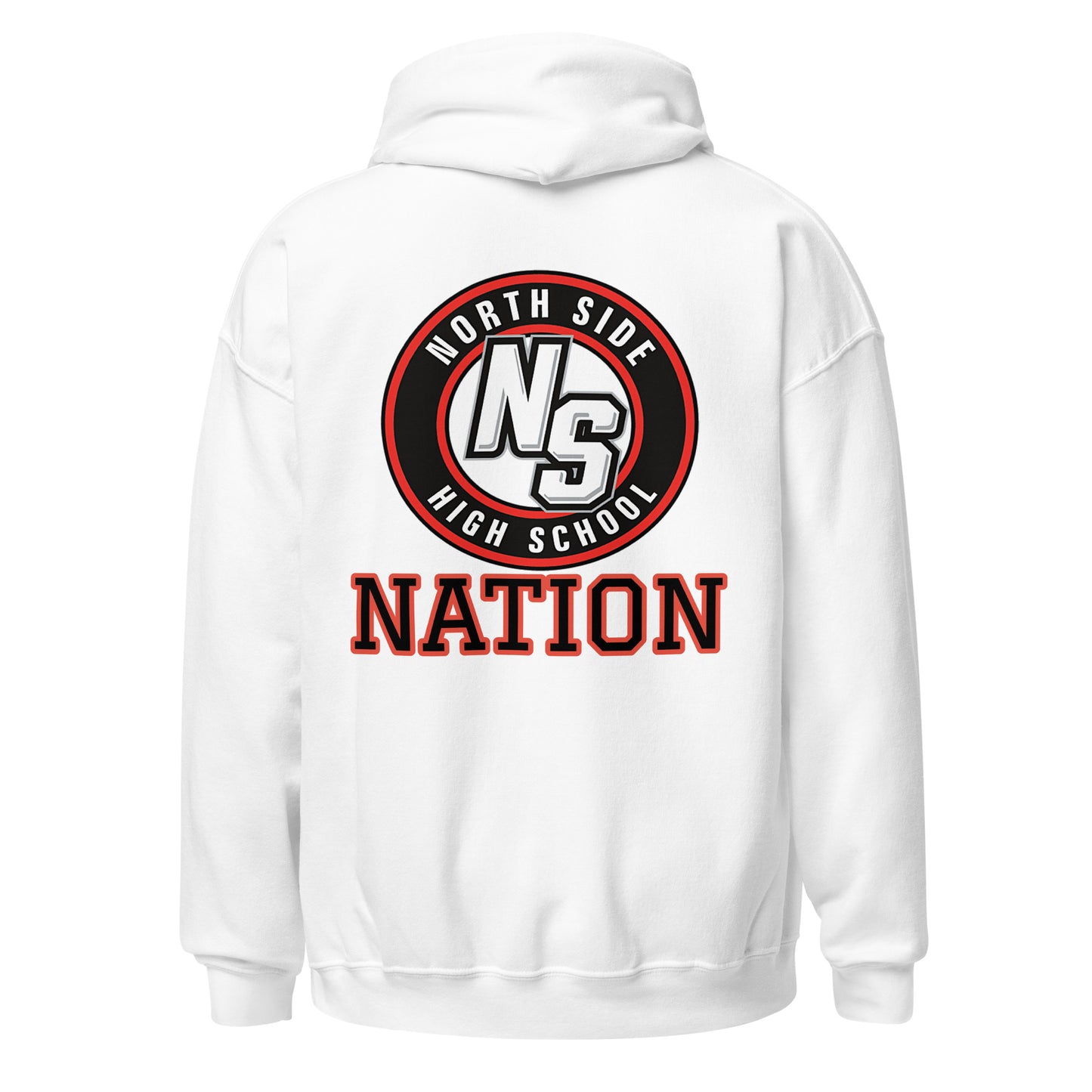 North Side H.S. Embroidered Front  Unisex Hoodie