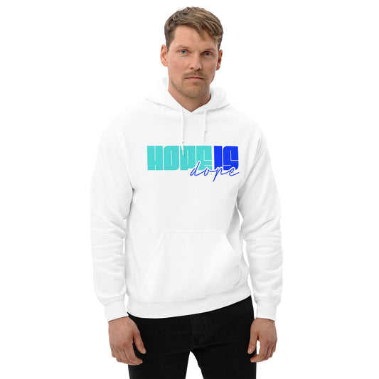 Hope is Dope Printed Front Unisex Hoodie