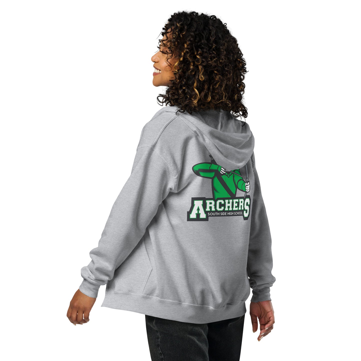 South Side H.S. Unisex heavy blend zip hoodie