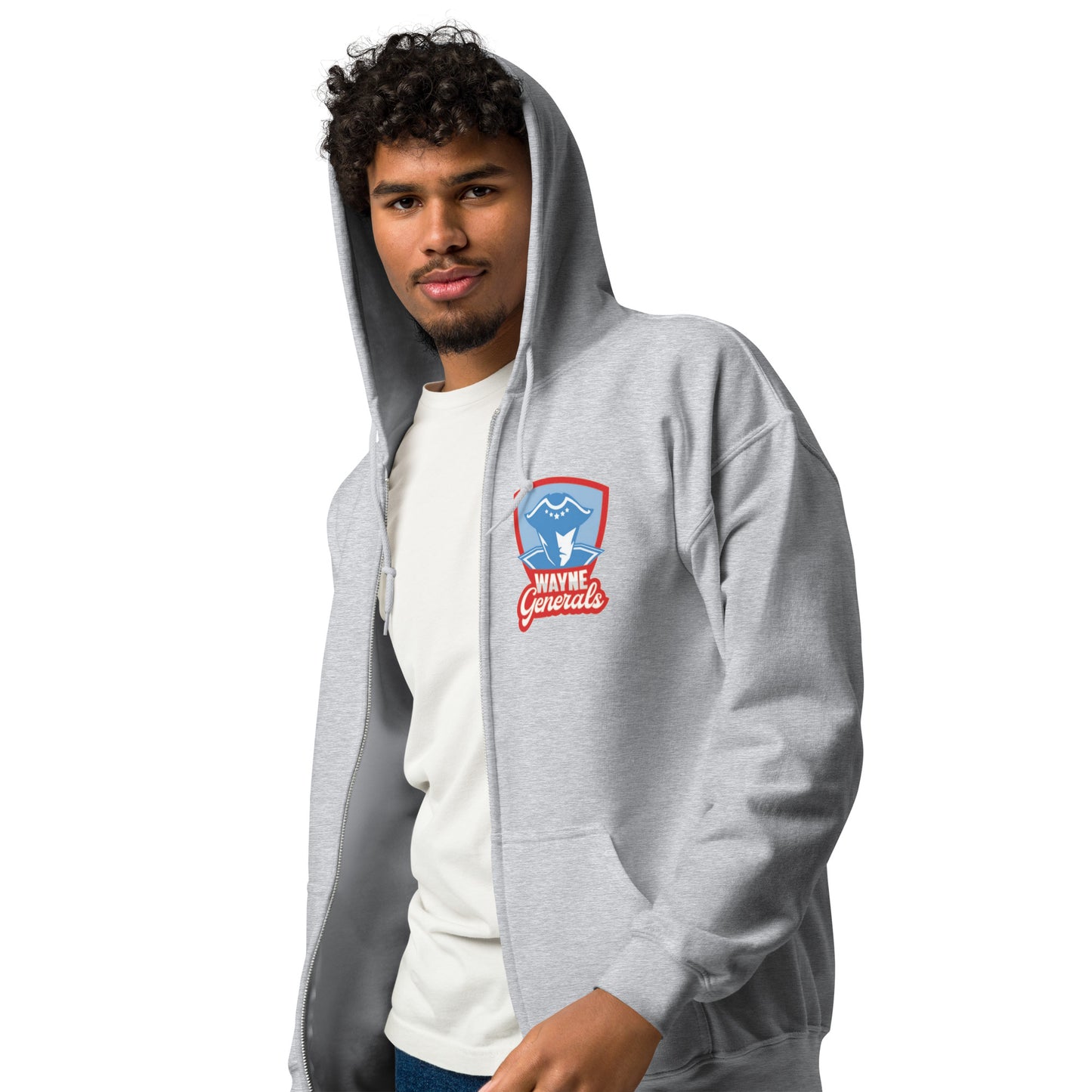 Wayne H.S. Unisex heavy blend zip hoodie