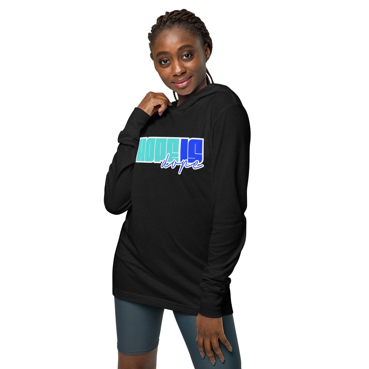 Hope is Dope- Hooded long-sleeve tee