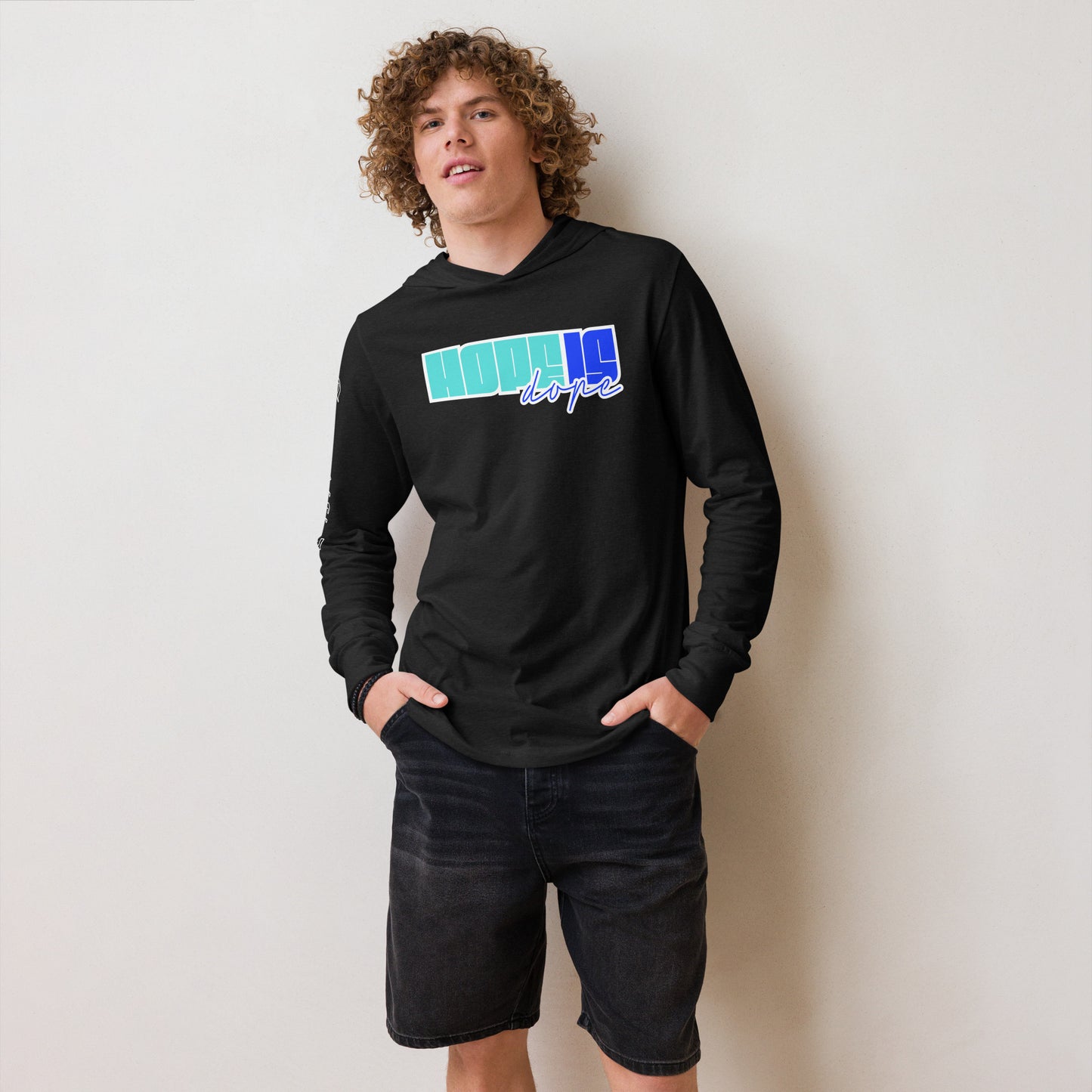 Hope is Dope- Hooded long-sleeve tee