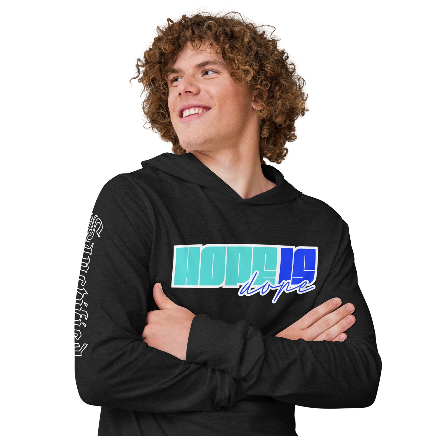 Hope is Dope- Hooded long-sleeve tee