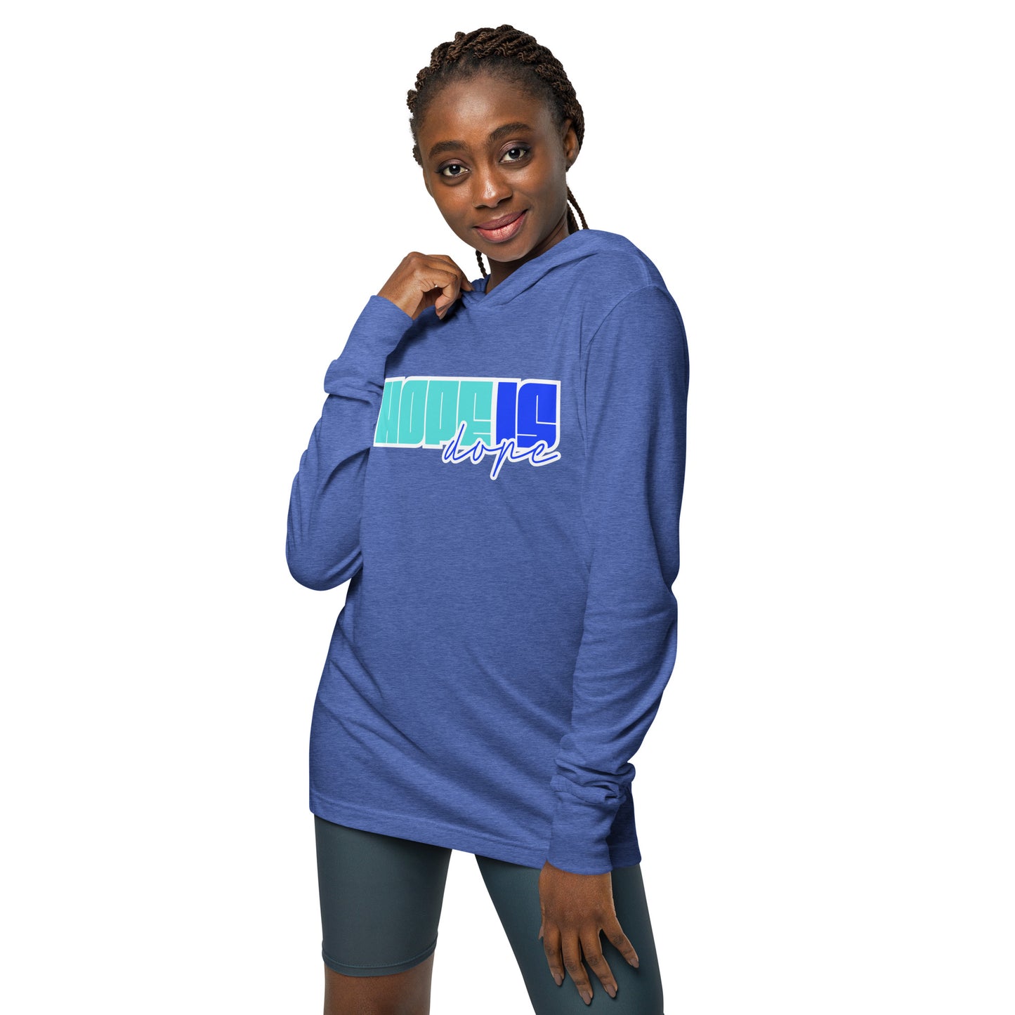 Hope is Dope- Hooded long-sleeve tee