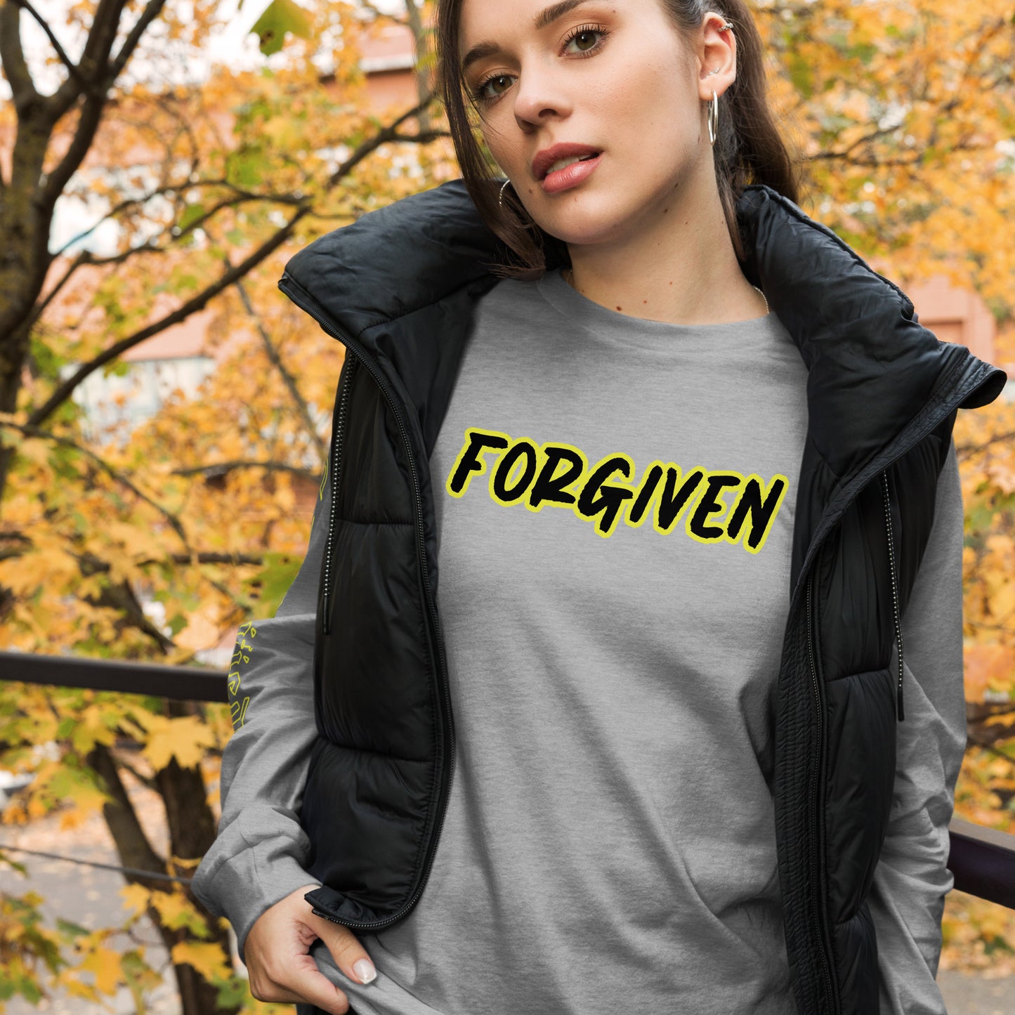 FORGIVEN- Unisex Long Sleeve Tee