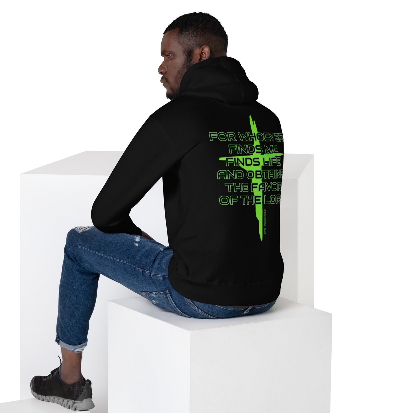 FAVOR- EMBROIDERED FRONT Unisex Hoodie