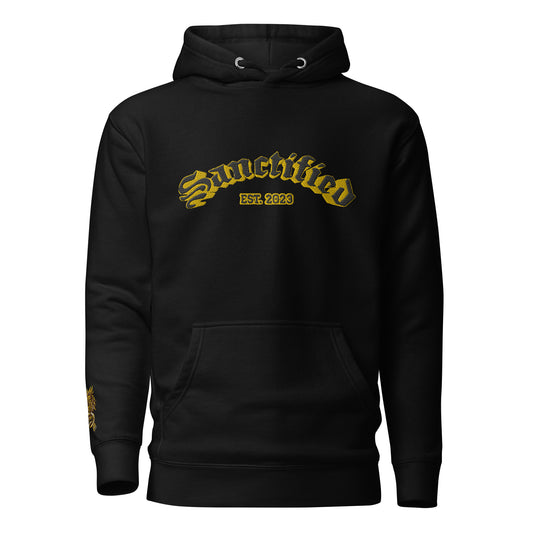 SANCTIFIED SIGNATURE- EMBROIDERED FRONT Unisex Hoodie