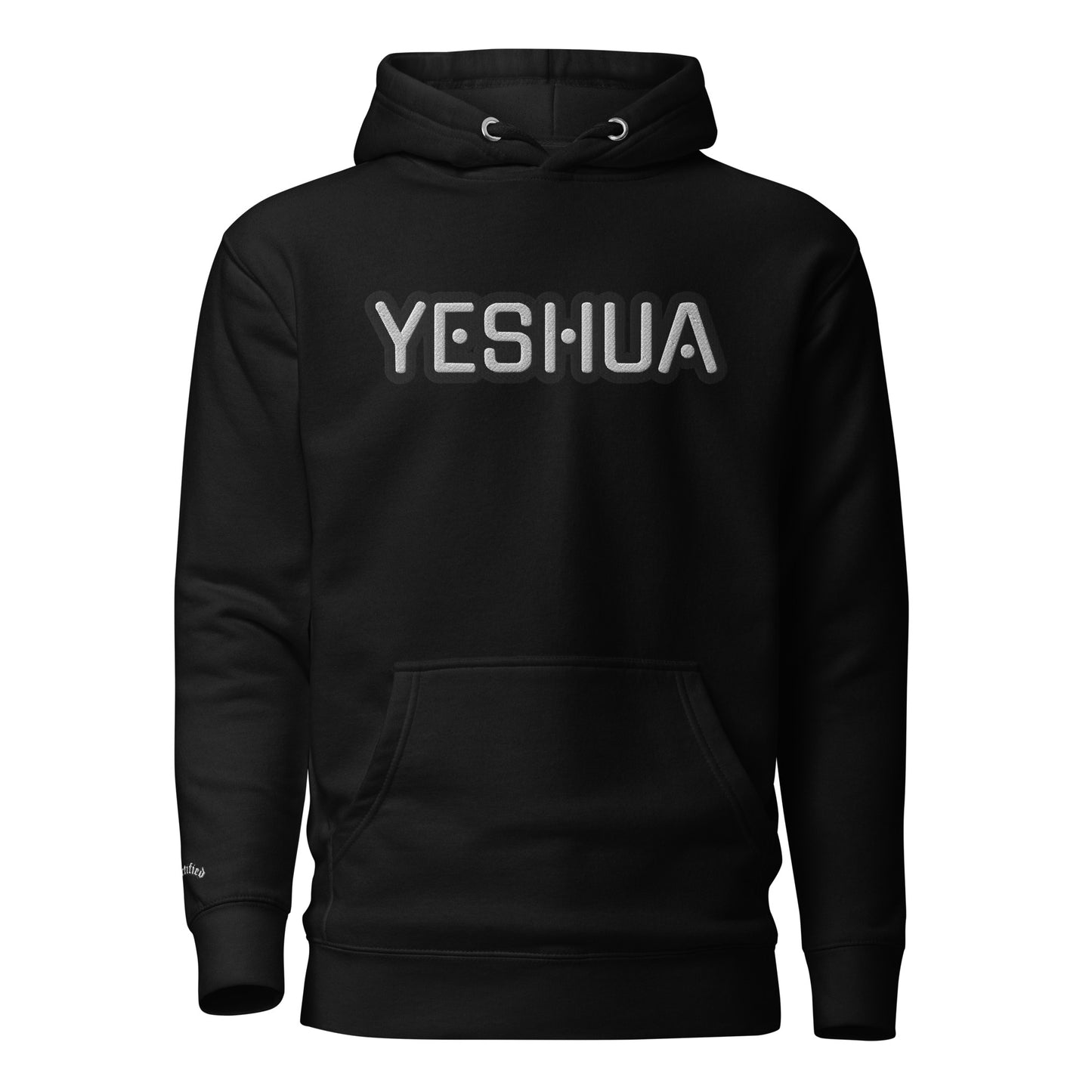 YESHUA- EMBROIDERED FRONT Unisex Hoodie