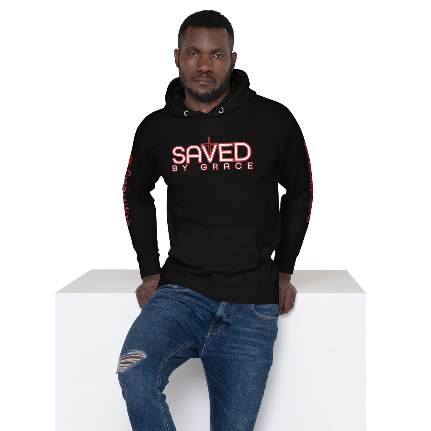 SAVED BY GRACE- Unisex Hoodie