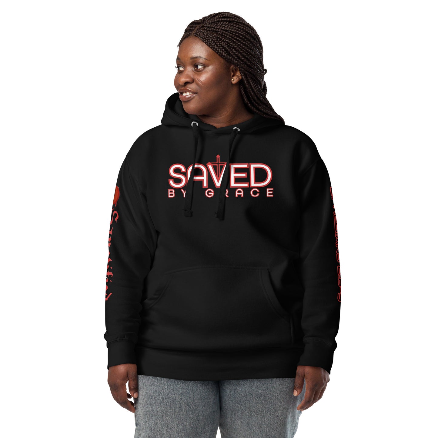 SAVED BY GRACE- Unisex Hoodie