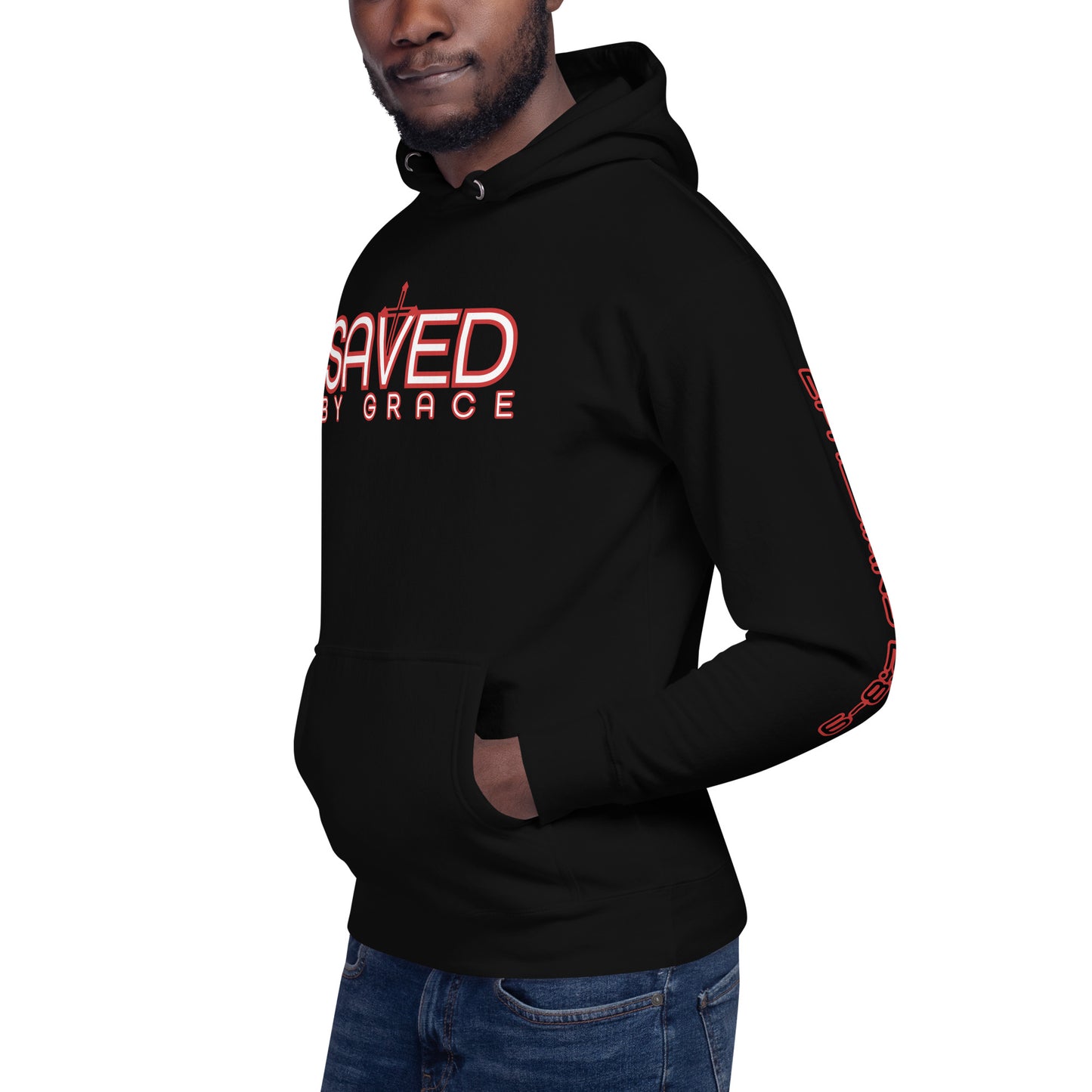 SAVED BY GRACE- Unisex Hoodie