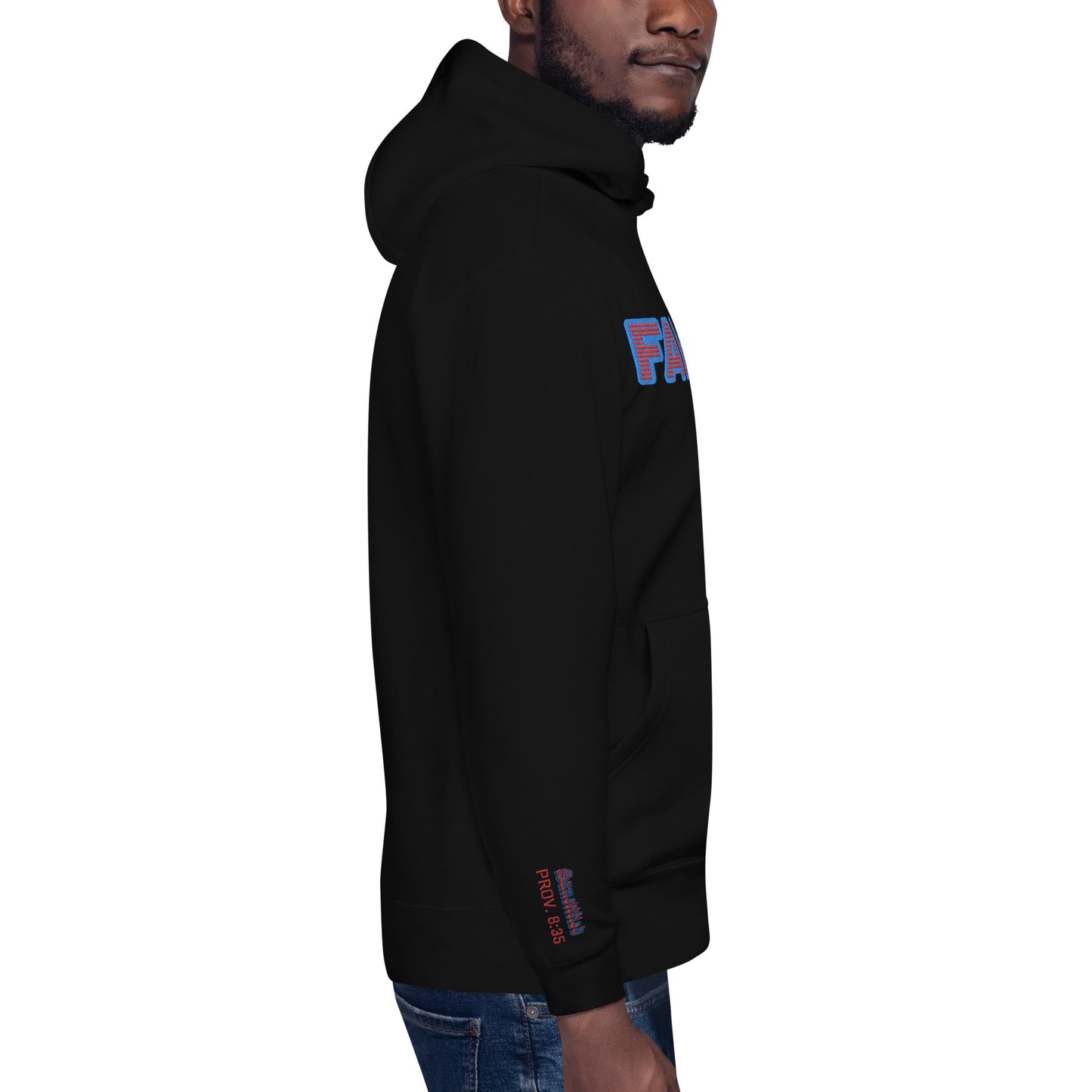 FAVOR- EMBROIDERED FRONT Unisex Hoodie