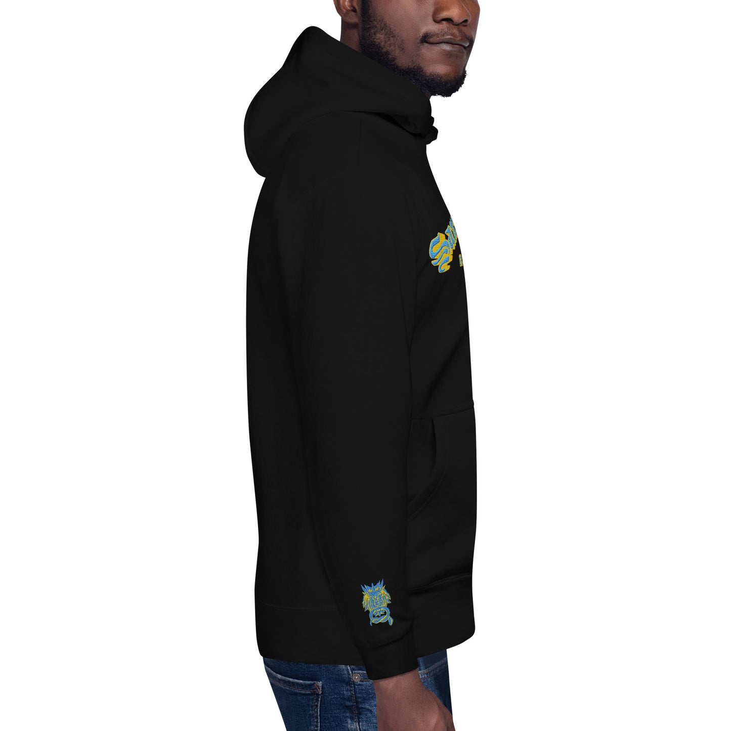 SANCTIFIED SIGNATURE- EMBROIDERED FRONT Unisex Hoodie