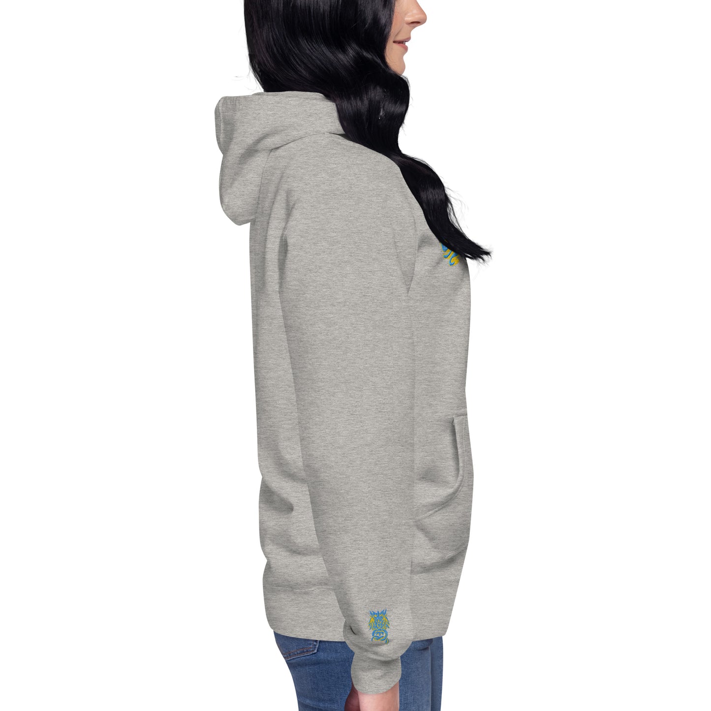 SANCTIFIED SIGNATURE- EMBROIDERED FRONT Unisex Hoodie