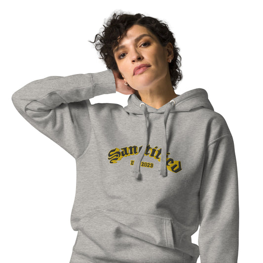 SANCTIFIED SIGNATURE- EMBROIDERED FRONT Unisex Hoodie