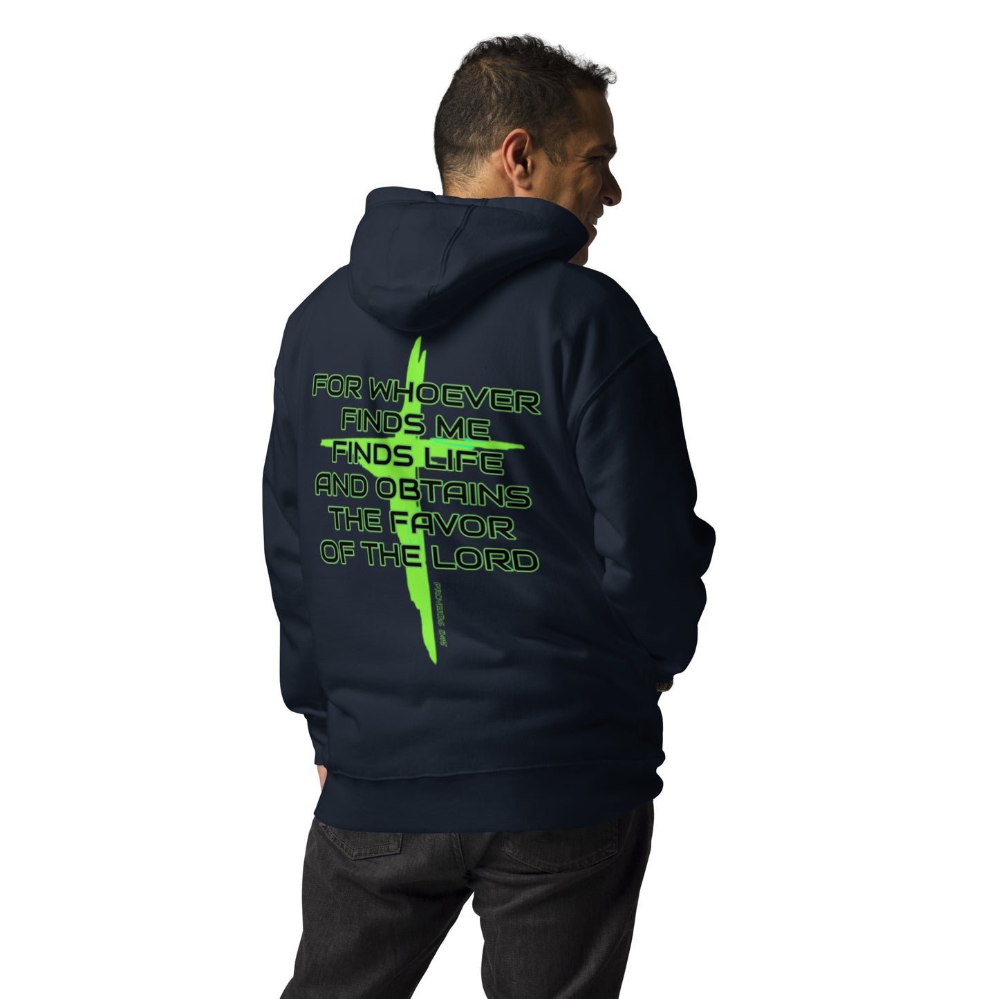 FAVOR- EMBROIDERED FRONT Unisex Hoodie