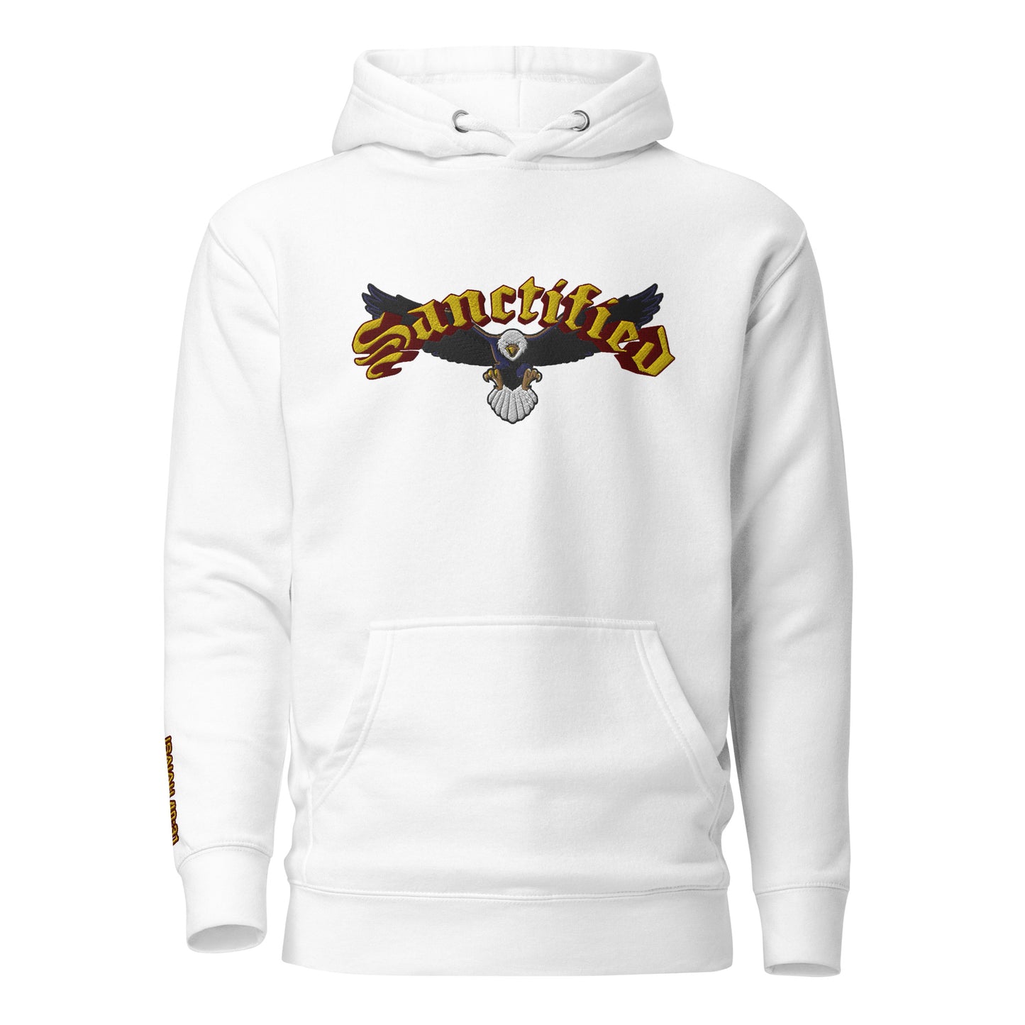 Eagles Wings- EMBROIDERED FRONT Unisex Hoodie