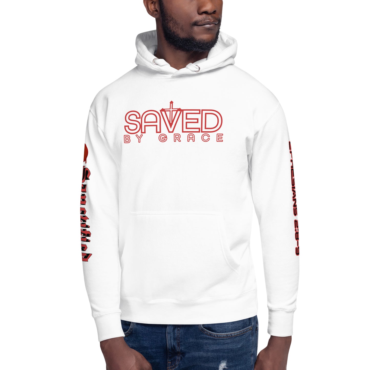 SAVED BY GRACE- Unisex Hoodie