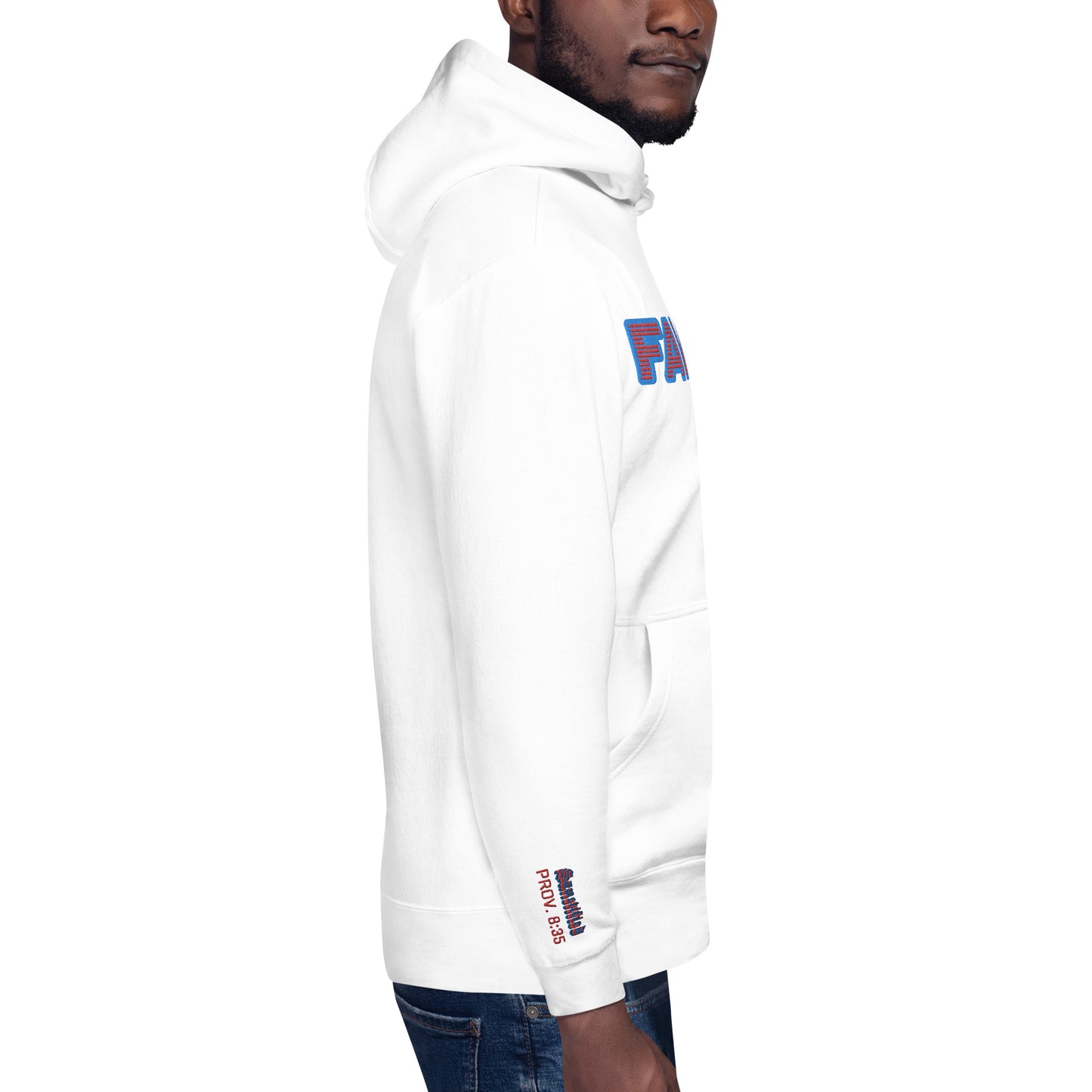 FAVOR- EMBROIDERED FRONT Unisex Hoodie