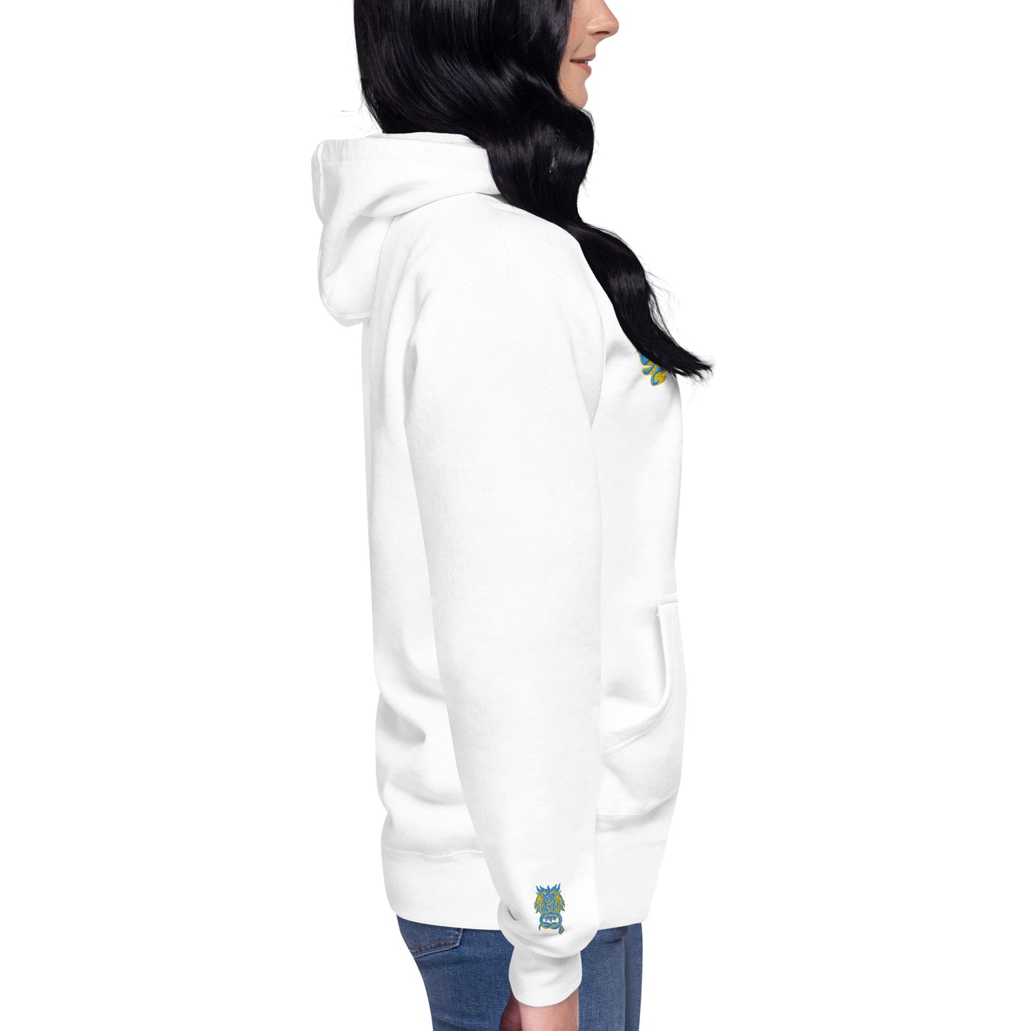 SANCTIFIED SIGNATURE- EMBROIDERED FRONT Unisex Hoodie