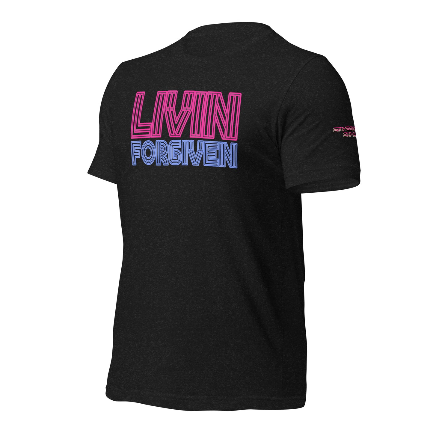 LIVIN FORGIVEN- Unisex t-shirt