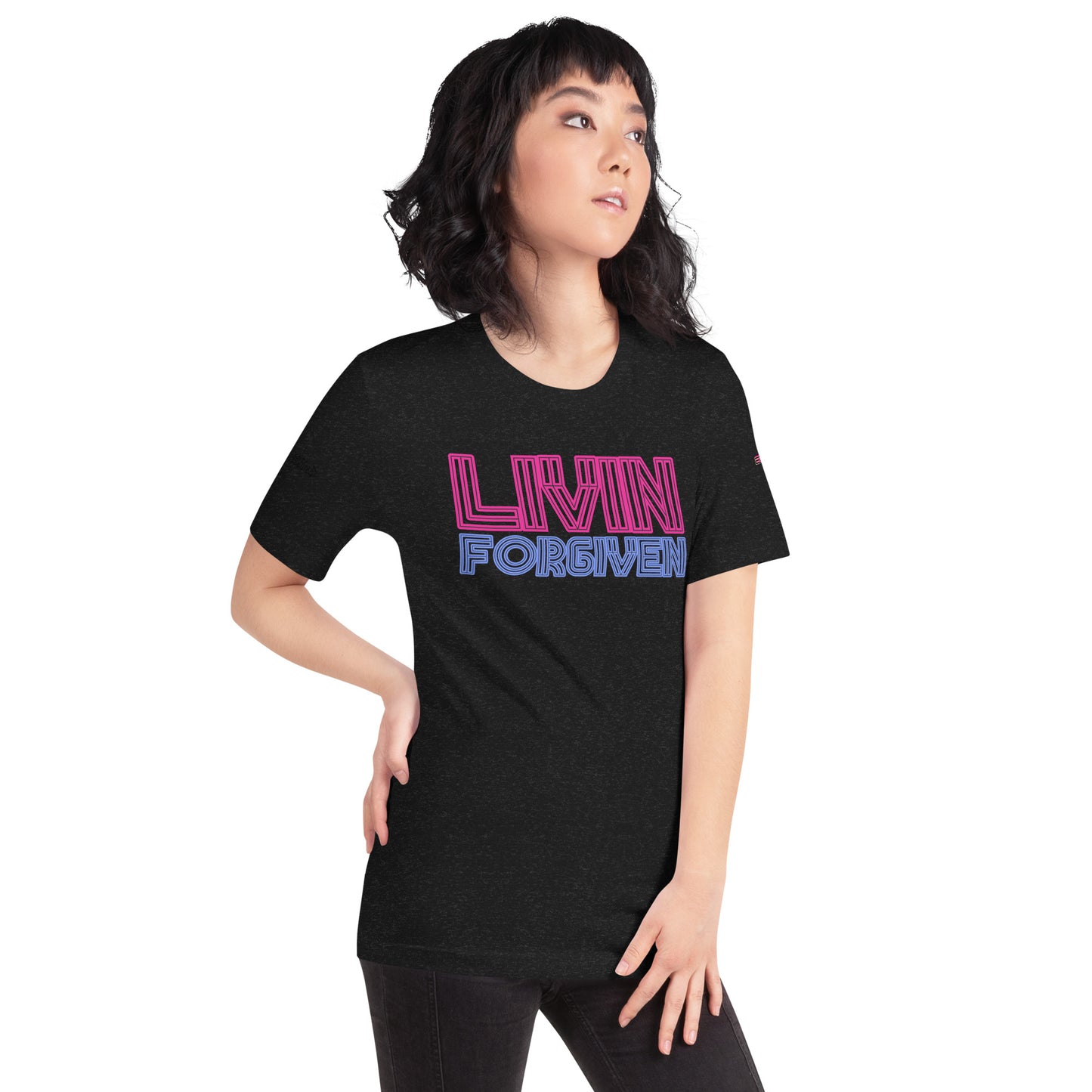 LIVIN FORGIVEN- Unisex t-shirt