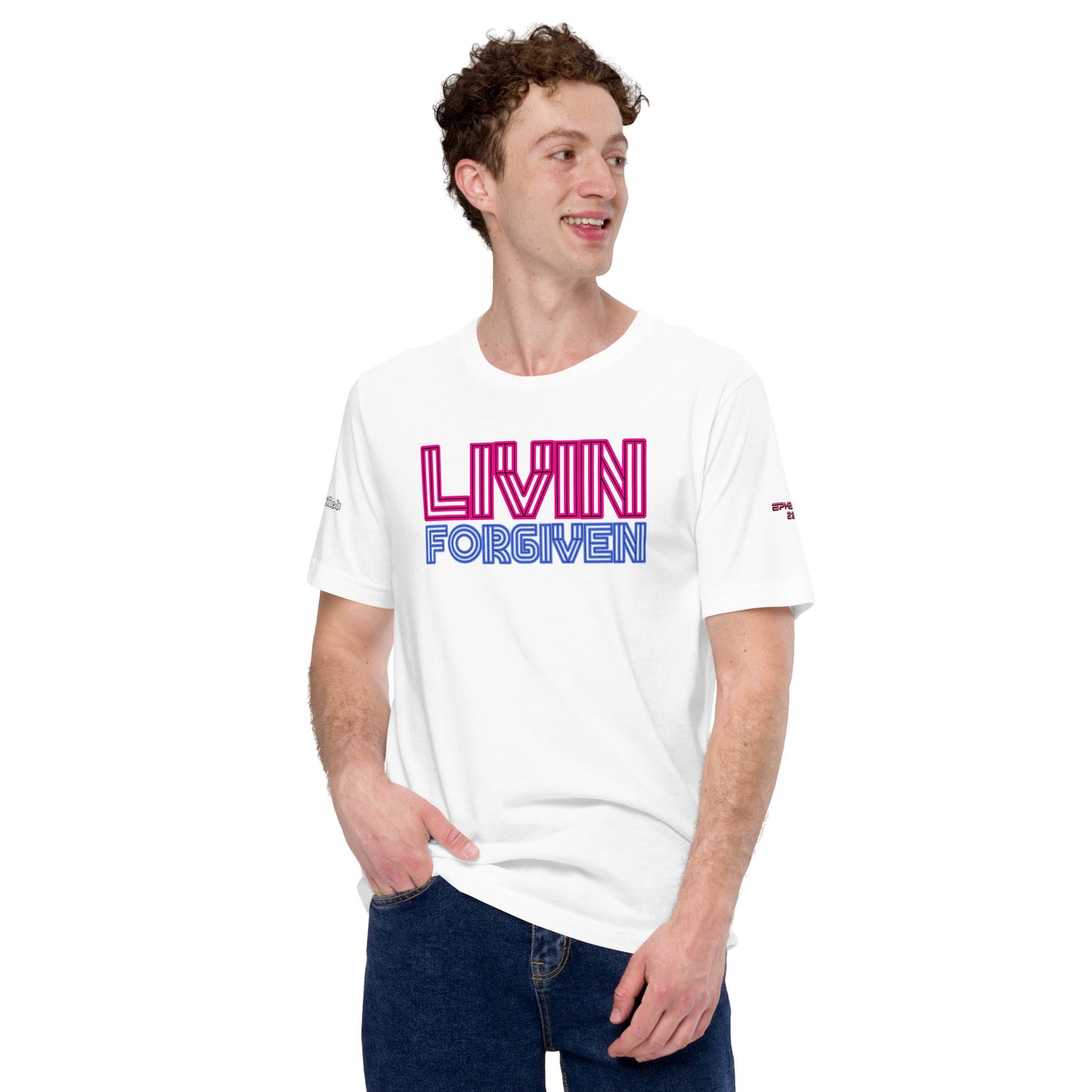 LIVIN FORGIVEN- Unisex t-shirt