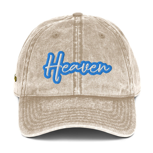 Heaven- Vintage Cotton Twill Cap