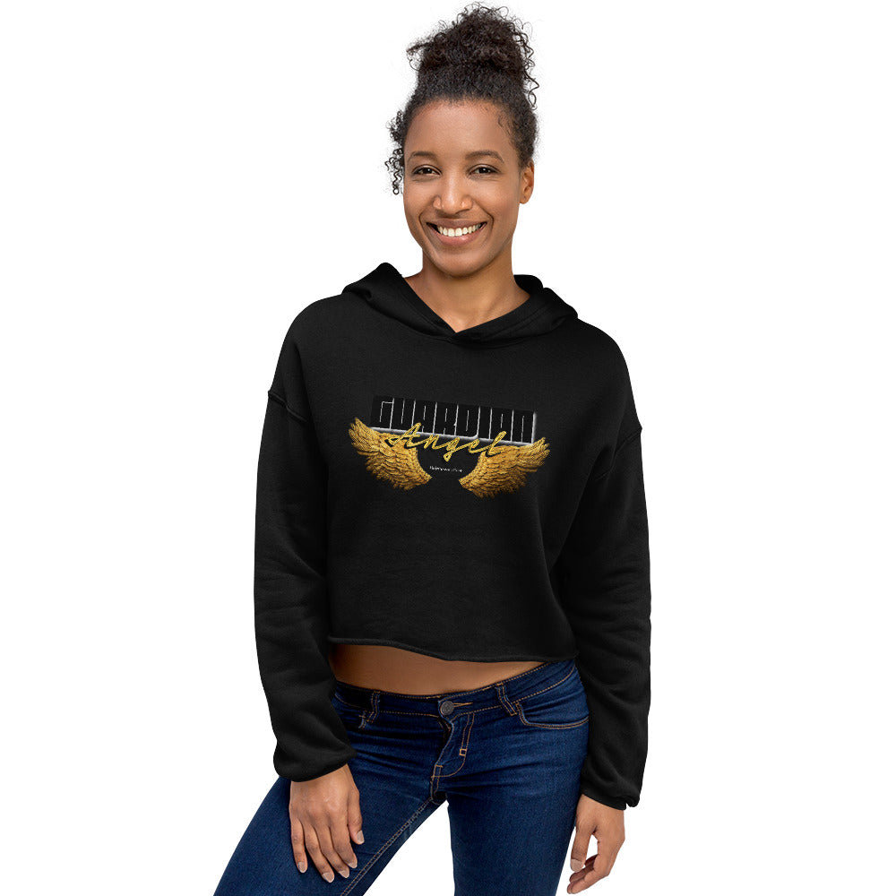 Guardian Angel- Crop Hoodie