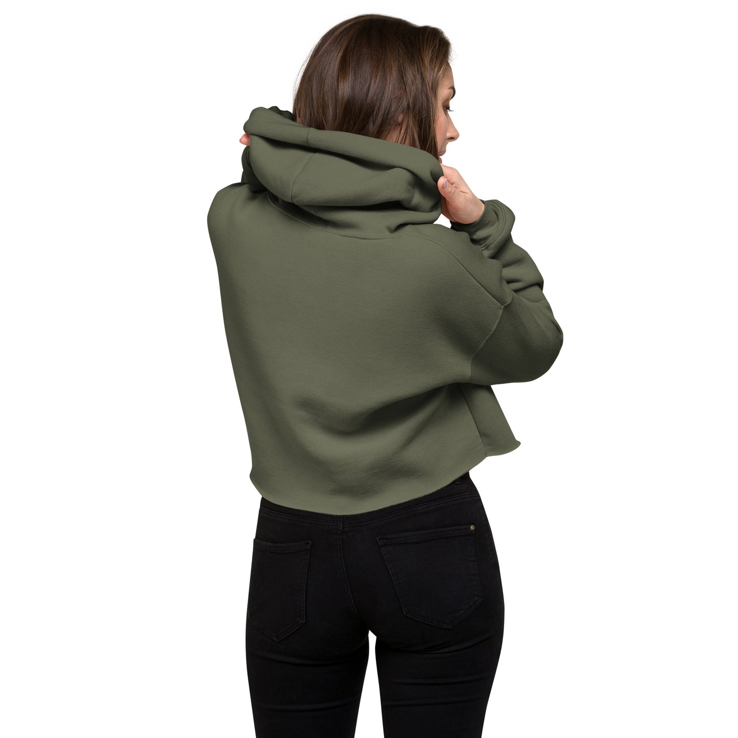 Guardian Angel- Crop Hoodie