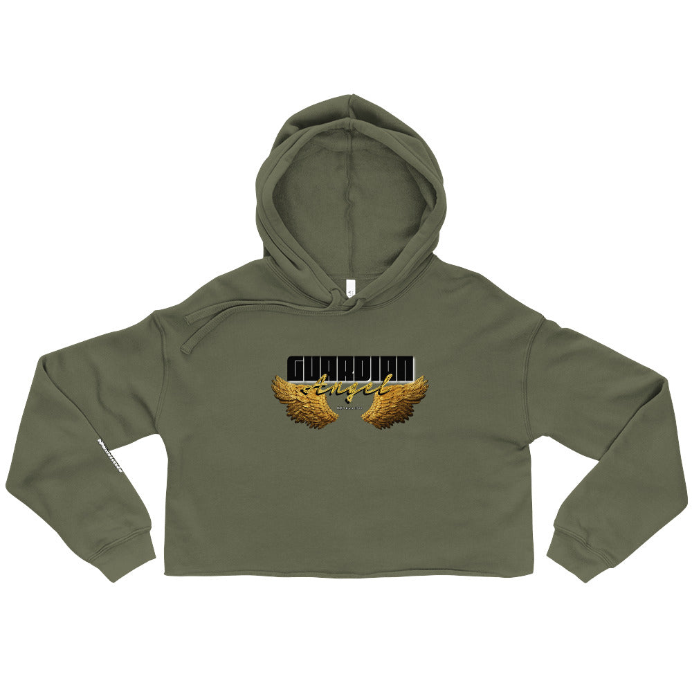 Guardian Angel- Crop Hoodie