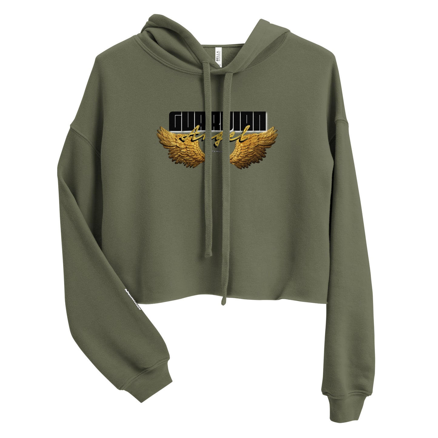 Guardian Angel- Crop Hoodie