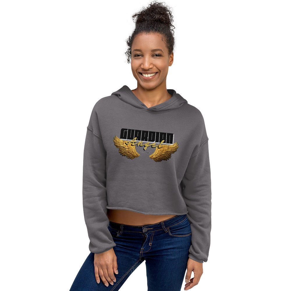 Guardian Angel- Crop Hoodie