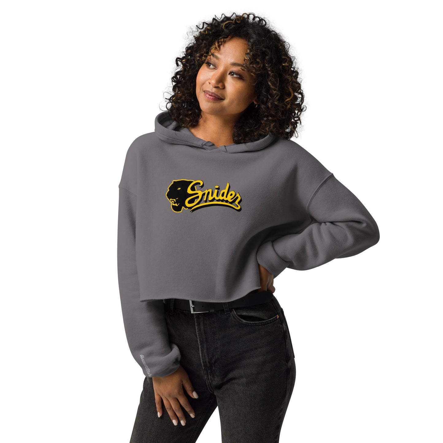 Snider H.S. Crop Hoodie