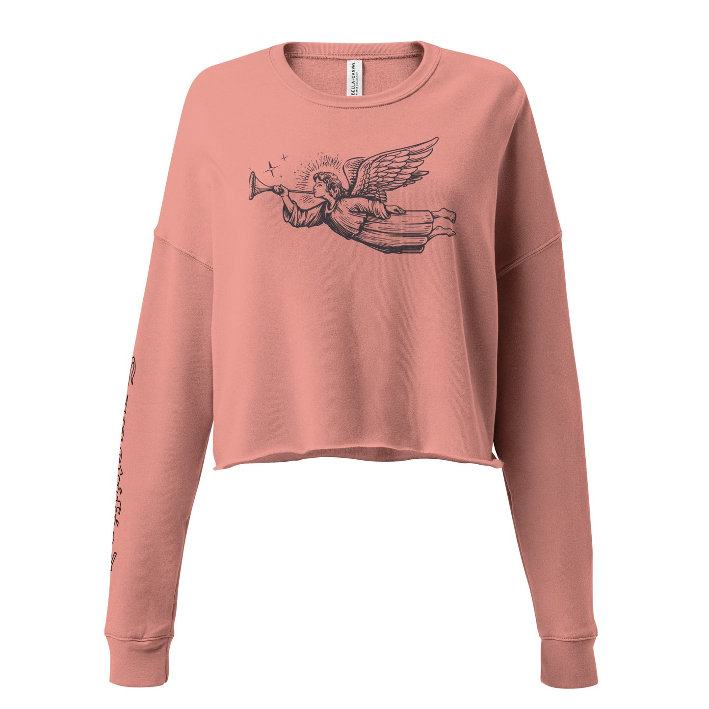 DO NOT WORRY- Crop Sweatshirt